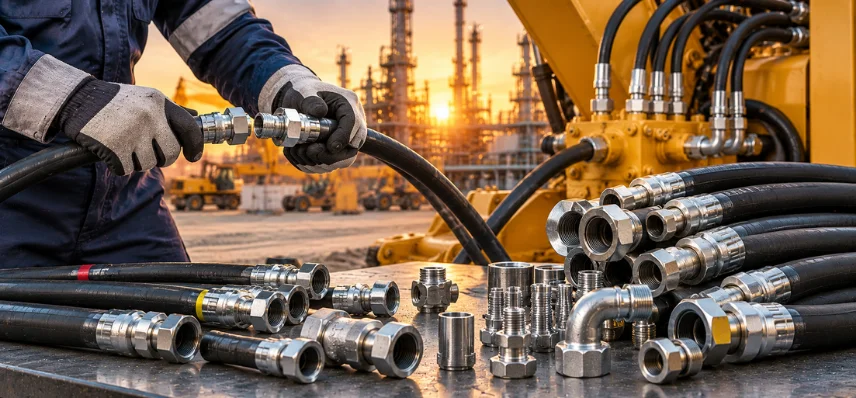 How to Select the Right Hydraulic Hose and Fittings