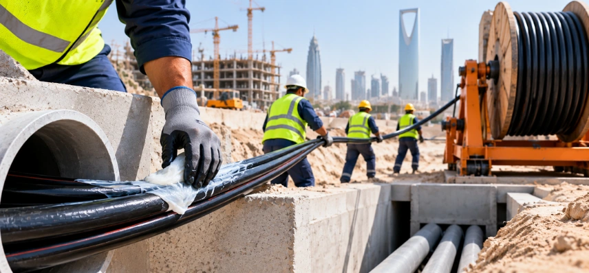 Cable pulling lubricant for construction and infrastructure projects